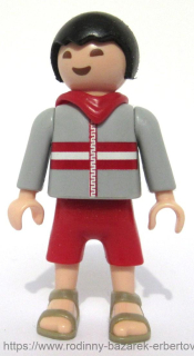 PLAYMOBIL figurka dítě Kluk sandálky kraťasy