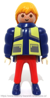 PLAYMOBIL figurka Muž / Pán bunda z Dino setu expedice