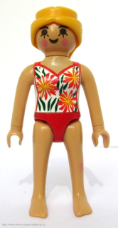 PLAYMOBIL figurka Paní + plavky / v plavkách