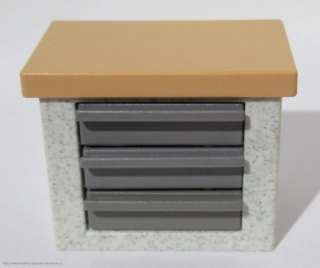 PLAYMOBIL jednotlivý NÁBYTEK - SKŘÍŇKA stojící  kancelář / dílna