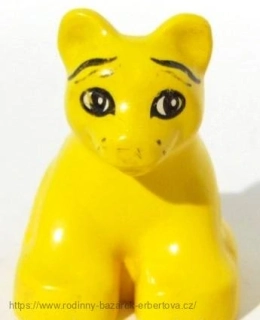 LEGO duplo ZOO zvířátko kočkovitá šelma Tygr mládě  č.1