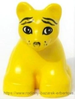 LEGO duplo ZOO zvířátko kočkovitá šelma Tygr mládě  č.2