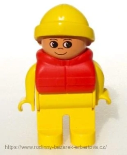 LEGO DUPLO figurka / postavička dospělák Pán / Tatínek / Námořník / Rybář