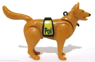 PLAYMOBIL zvířátko Pejsek Pes Policejní+ Dečka č.2