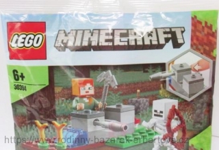 LEGO MINECRAFT 30394 Obrana proti kostlivcům - Sběratelský sáček NOVÉ