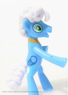 MY LITTLE PONY malý Kůň Poník MLP Cheese Sandwich V2 - Fluffy Cloudsdale třpytky