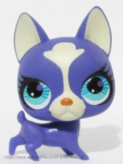 LITTLEST PET SHOP pes BOSTONSKÝ TERIÉR LPS 2750